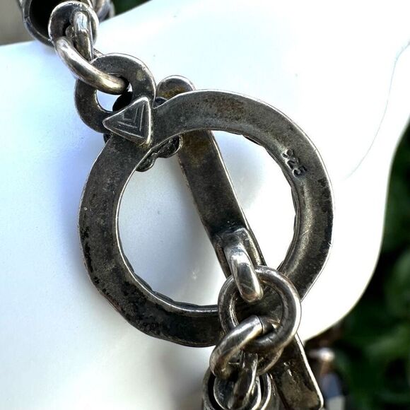 Vintage Silpada Smokey Quartz Sterling silver Bracelet - Picture 6 of 11